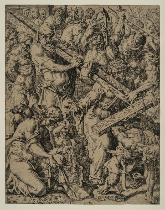 Christ Bearing the Cross, and the Miracle of Veronica's Veil