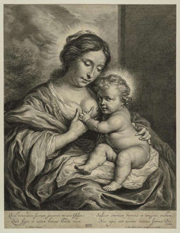 Virgin nursing Child