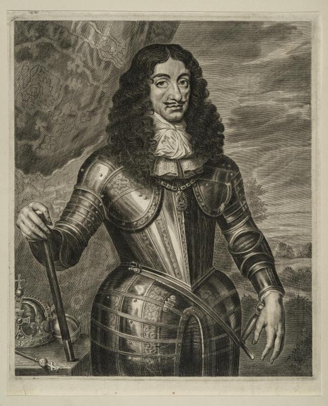 Portrait of man in armor