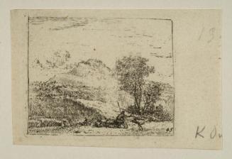 Landscape with a Shepherd and his Dog