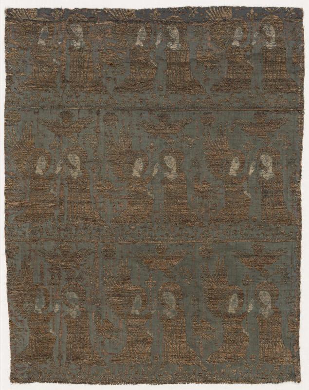 Panel with Annuciation in repeated bands