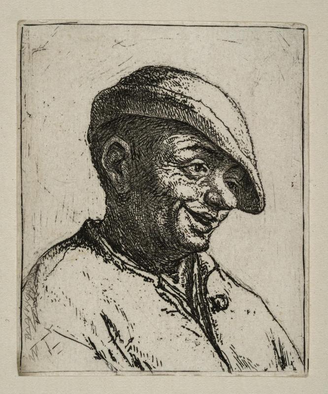 Laughing peasant