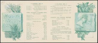 Calendar for 1892