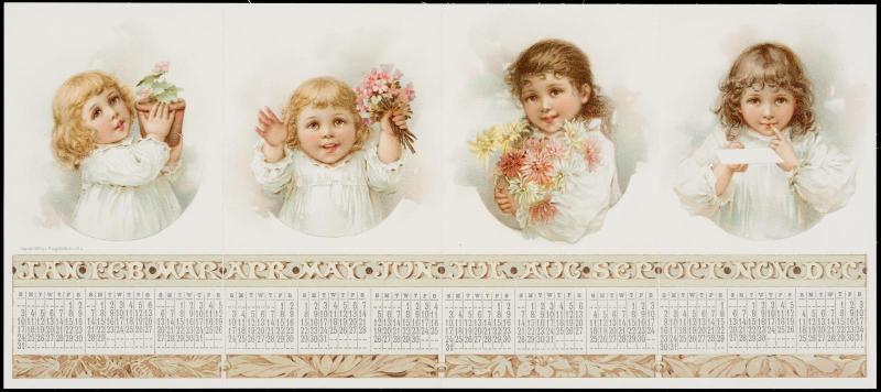 Calendar for 1892