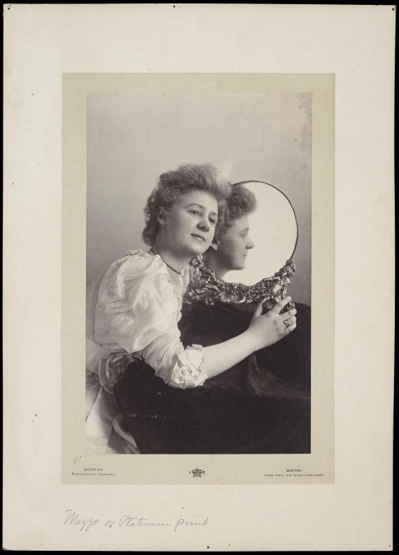 Young Lady with Mirror