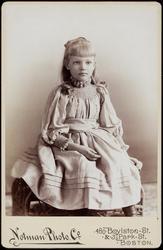 Portrait of Little Girl, sitting