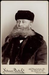 Portrait of Gentleman, fur cap