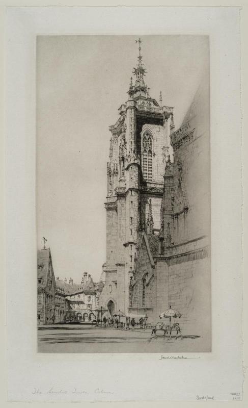 The Sunlit Tower, Colmar
