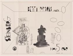 Steinberg/ Betty Parsons Gallery/ Nov 5, 1969