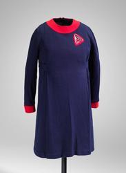 Girl's dress with matching brooch