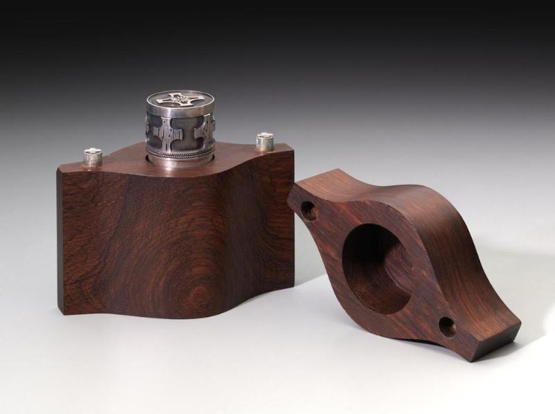Traveling Communion Service (silver vessel)