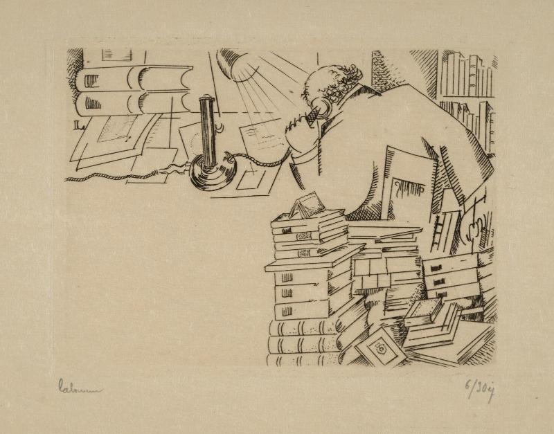 Trade card for Camille Bloch, 1st state