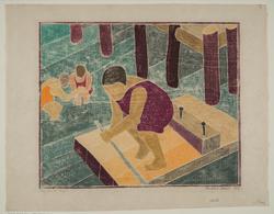 Boy on a Raft