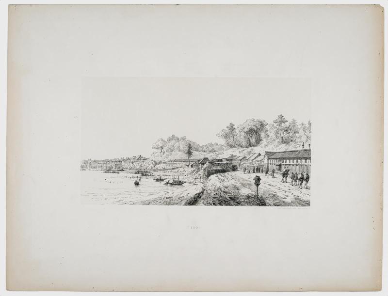 Yeddo, Shore scene