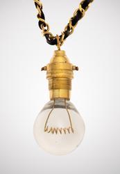 Lightbulb necklace