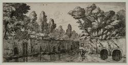 The Garden of M. de Nue, Outside of the Suburb of S. Marceau near Paris