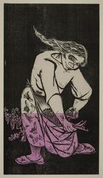 Woman Harvesting Grapes (Weyhe Gallery Announcement)