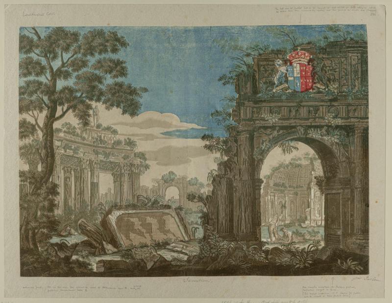 Heroic Landscape with Dedication and Classical Ruins