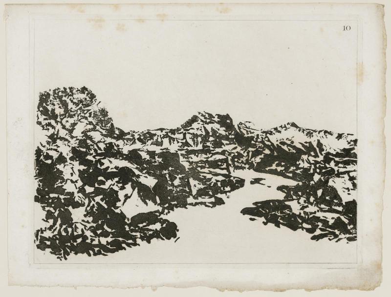A blot of the first (to 16th) kind of composition of landscape