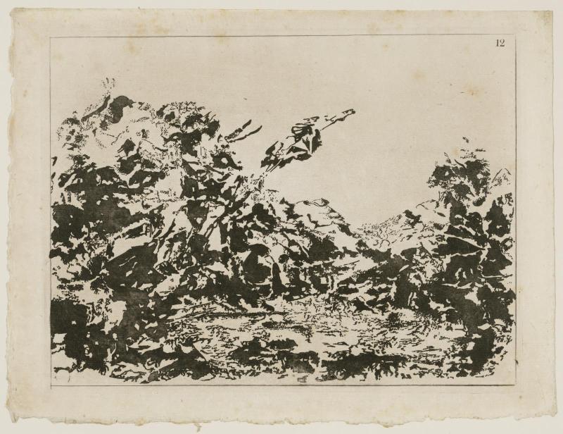 A blot of the first (to 16th) kind of composition of landscape