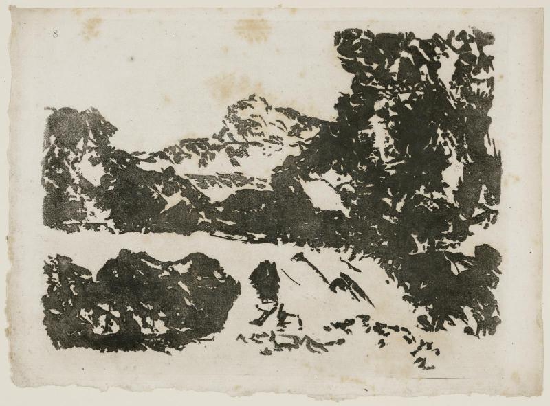 A blot of the first (to 16th) kind of composition of landscape