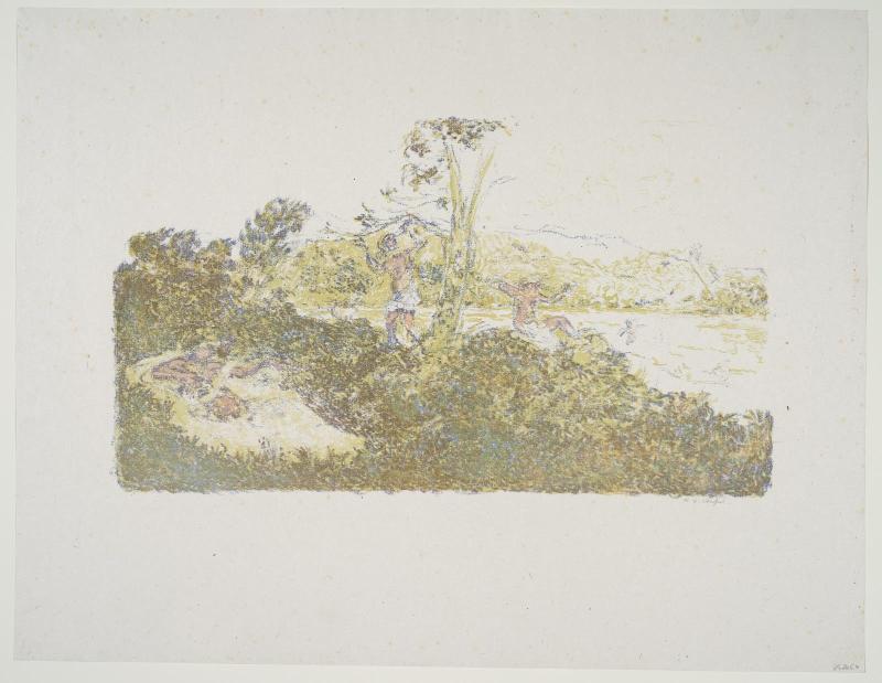 L'Album de Paysage, No. 1: Personnages au bord de la mer