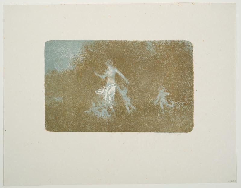 L'Album de Paysage, No. 5: Amours jouant auprès d'une nymphe