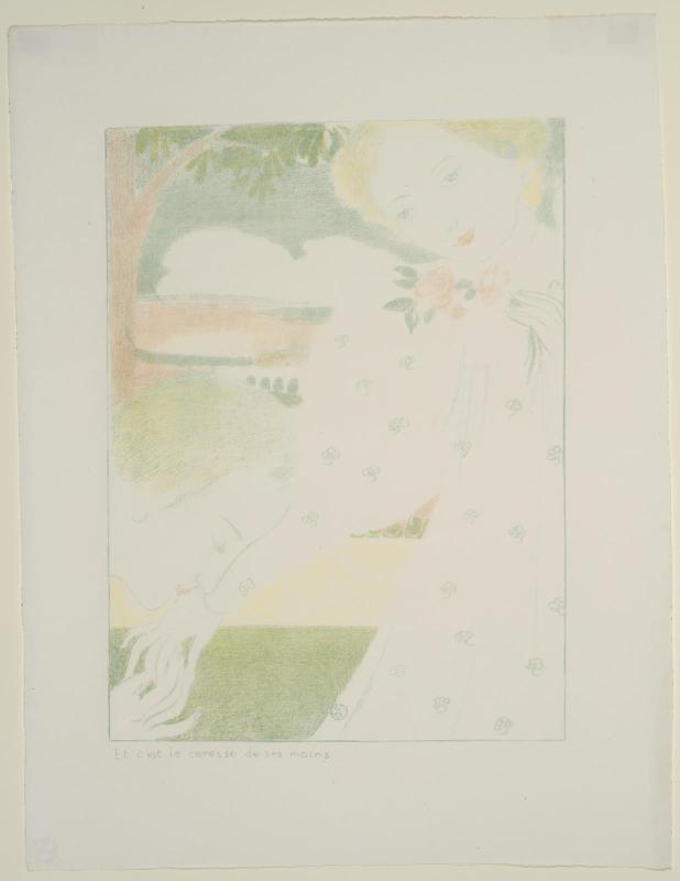 Amour, Plate 8: Et c'est la caresse de ses mains