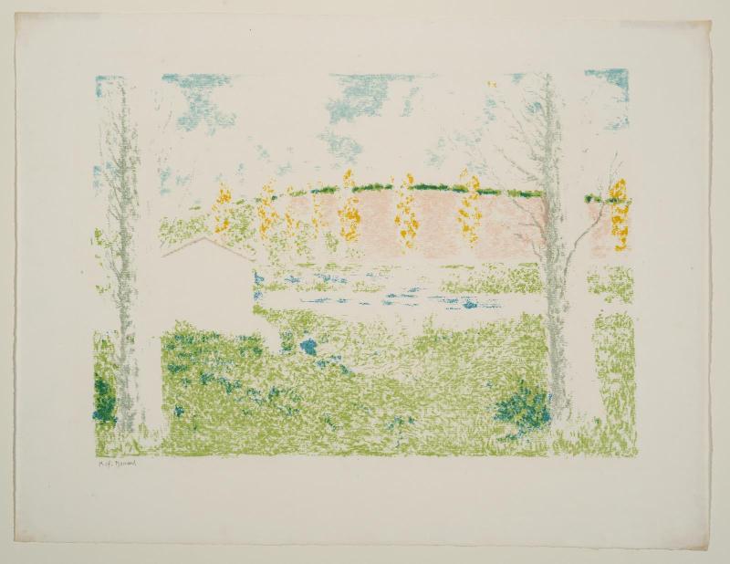 Paysage avec maison (The white house)