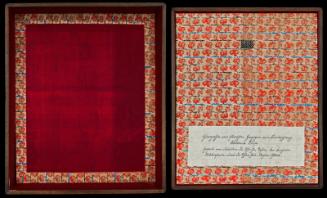 German princess portrait embroidery