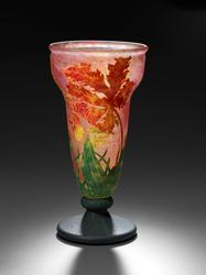 Vase with parrot tulips