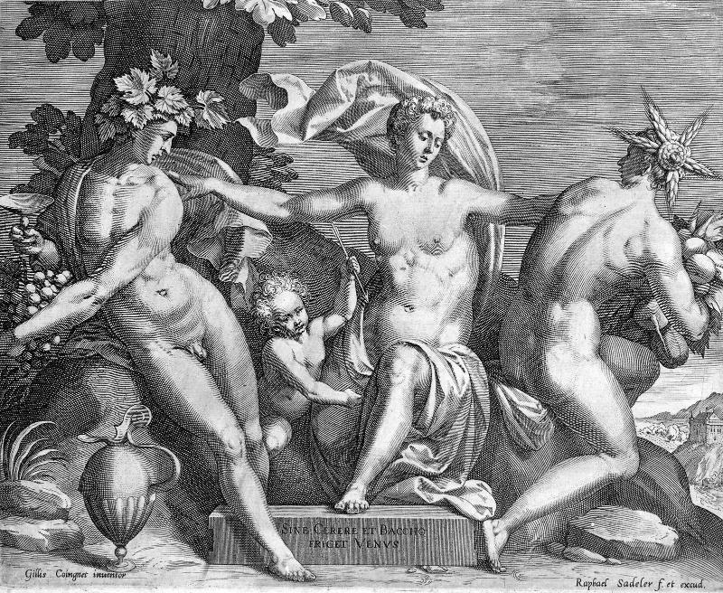 Allegory - Bacchus , Venus, and Ceres