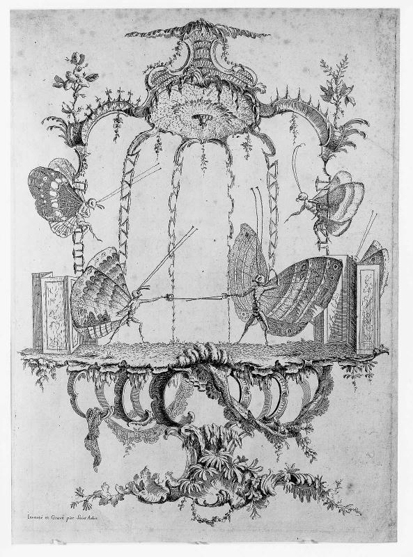 The Duel, from the series Papilloneries humaines
