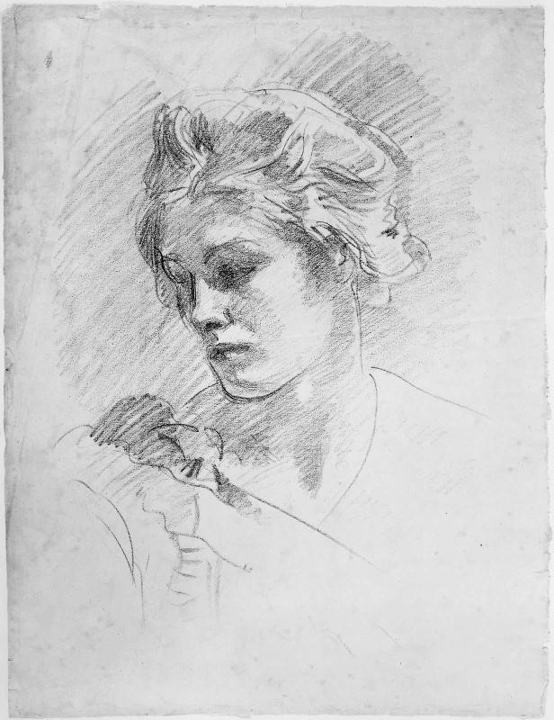 Head of a woman