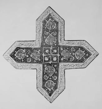 Cross-shaped tile