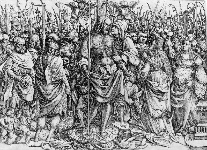 Christ with the Virgin and Saints