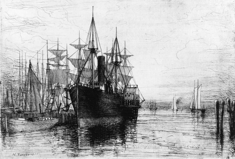 Sunset, New York Harbor
