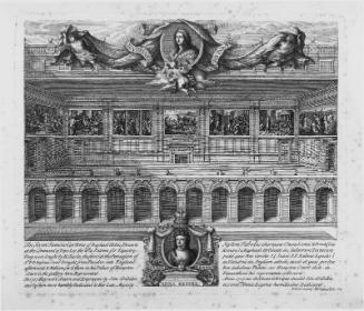 The Gallery at Hampton Court with the Raphael Cartoons