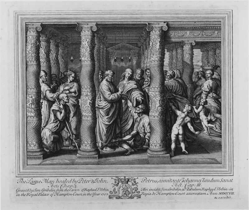 SS Peter and John Healing the Lame Man