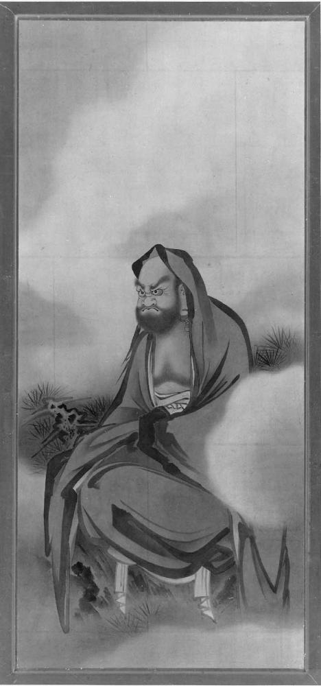 Copy after Yuan painting: The Chan Master Niaoke