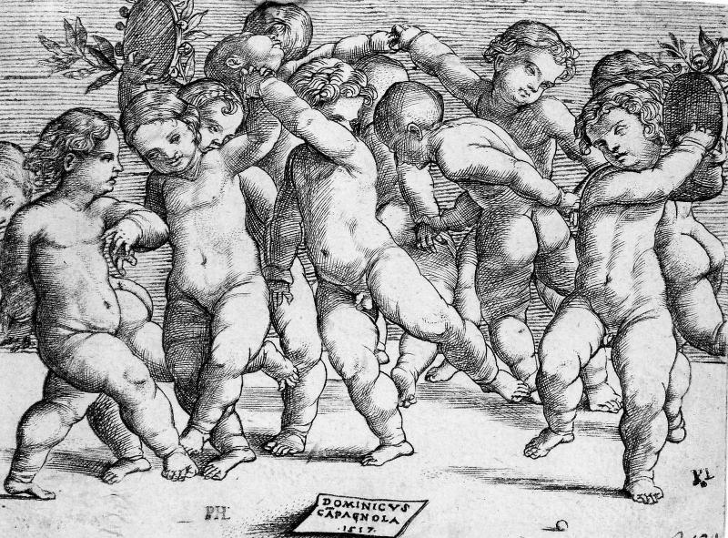 Twelve Children Dancing