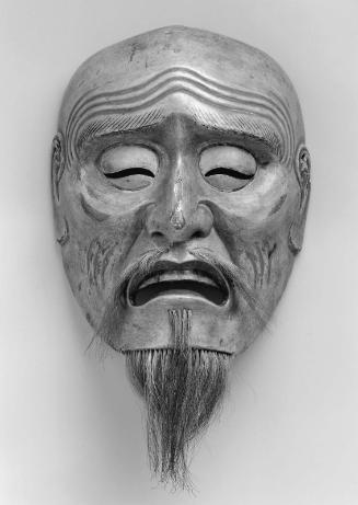 Nô mask of the Kagekiyo type