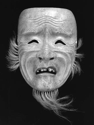 Kyôgen mask of the Noborihige type