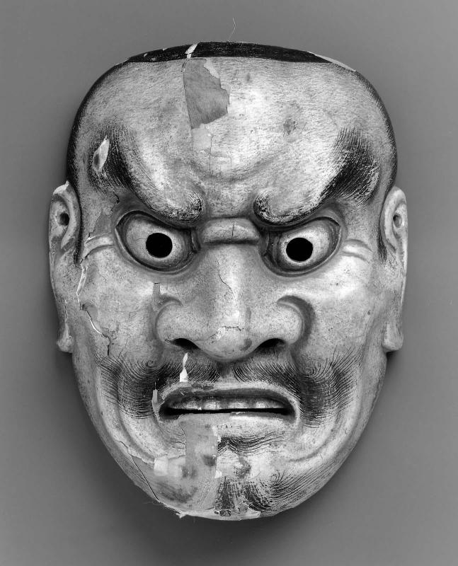Kyôgen mask of the Bishamon type