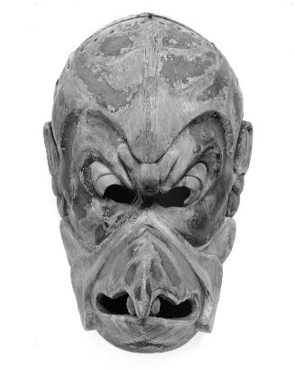 Gigaku mask of the Karura (Garuda) type