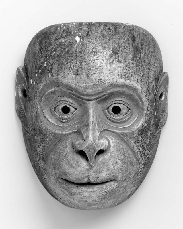 Kyôgen mask of the Saru type