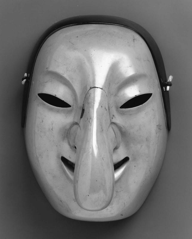 Bugaku mask of the Kotokuraku type