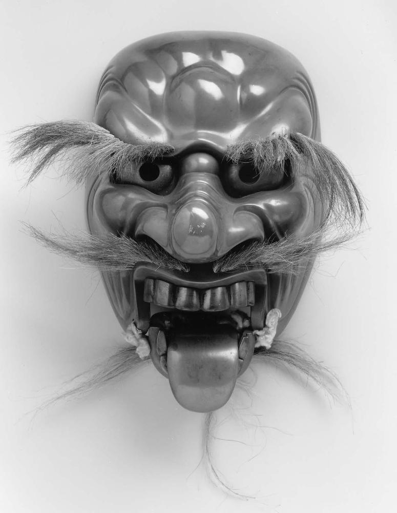 Bugaku mask of the Genjôraku type