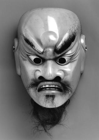 Bugaku mask of the Sanju type