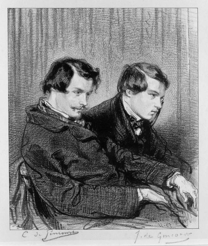 Edmond et Jules de Goncourt (Messieurs du Feuilleton)